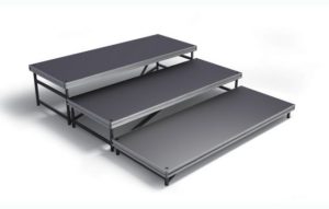 3 Level - 8' Wide Choral Riser Rental