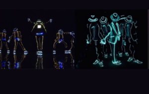 LED MJ Dancers Hire