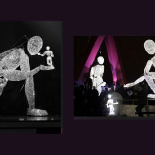 LED Giant Puppet Hire